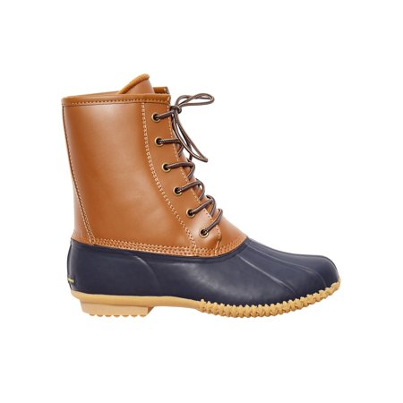 Leather Duck Boots
