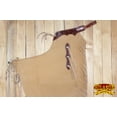 thumbnail image 2 of Hilason Western Handcrafted Working Genuine Leather Chinks Chaps Tan, 2 of 4