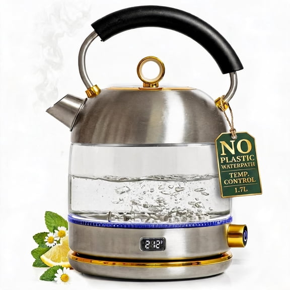 Stainless Steel Electric Kettle with Temperature Control
