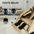 thumbnail image 5 of Ukuowu Favor-MM350 heated Full Body Massage Chair with zero gravity mode and Bluetooth music player Khaki, 5 of 5