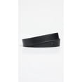 thumbnail image 3 of Cinturón de Cuero Madewell Medio Perfecto Negro Plata 3 cm, 3 of 4