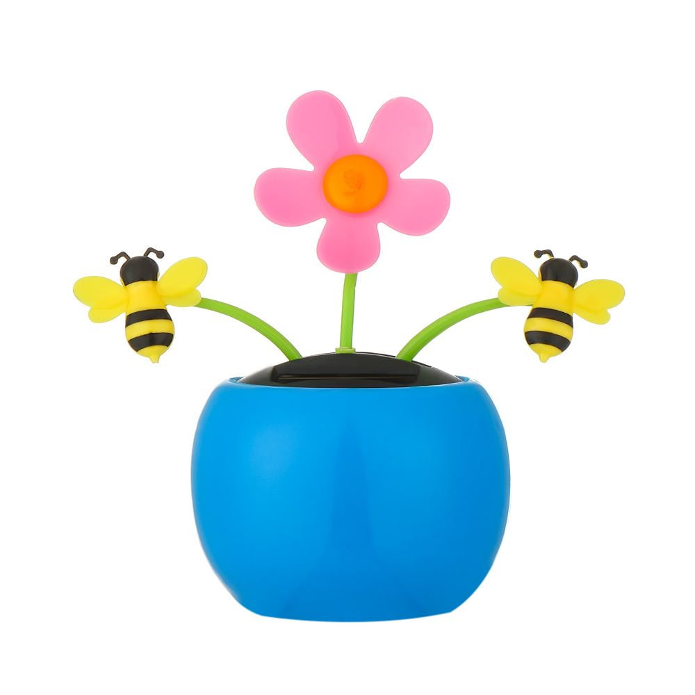 Parts Car Decoration Fun Electric Toys Swaying Dancing Flower Desk