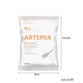 thumbnail image 2 of 60G Artemia Shelling Eggs Brine Shrimp Shelling Eggfood Aquarium Hatching Tropic Fish Food for Feeding Baby Fishes, 2 of 5