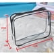thumbnail image 1 of Bolsa de cosméticos transparente de PVC, bolsa de lavado impermeable, bolsa de almacenamiento de viaje portátil, bolsa de lavado, 1 of 2