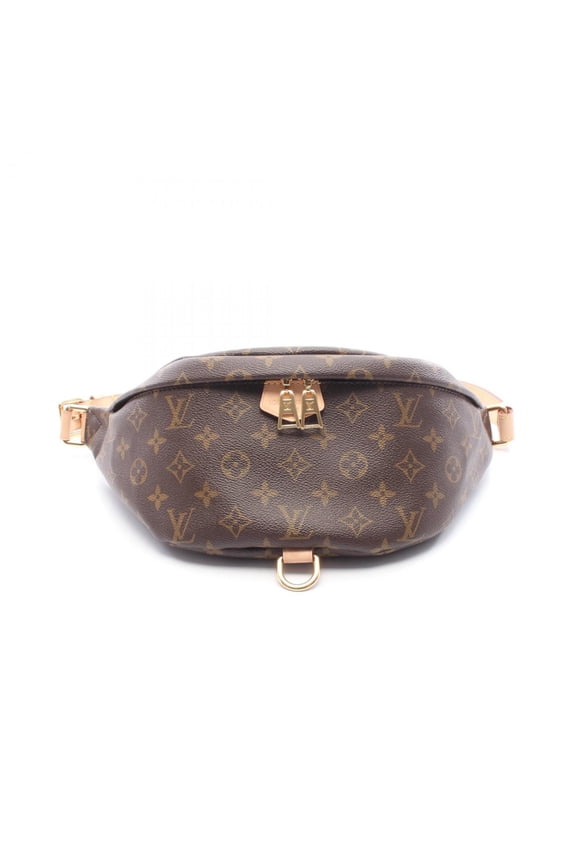 Pre-Owned Louis Vuitton bum bag, waist body coated canvas and leather with Monogram... (Fair)