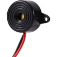 thumbnail image 1 of 3-24V Zumbador de tono electrónico activo Sonido de alarma continua Longitud del cable 120 mm, 1 of 5