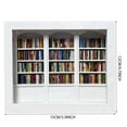 Black and Friday Deal 2024!Anxiety Bookshelf Miniature Book Library 5.9