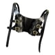 thumbnail image 2 of Doppelmesserholster Universelle Scheidentasche Cosplay Kostüm Requisiten Scheide Mittelalterliche Schultergürtelscheide Für Ritter Piraten Cosplay Negro Colco Titular de la correa para el hombro, 2 of 7