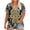 Army Green, variant on Plus Size Tops for Women Vintage Print T-Shirts Short Sleeve V Neck Shirts Summer Casual Loose Blouse Beach Vacation Outfits