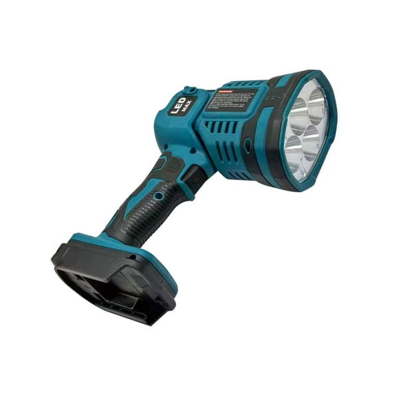 Adjustable Flashlight Cordless LED Flashlight Work Light for 21V Battery