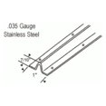 thumbnail image 2 of Premium Screw Down Track for Sliding Glass Doors | Stainless Steel Sliding Door Tracks (Two Pieces of 4 Feet Each) (Total Equals 8 Feet), 2 of 4