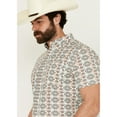 thumbnail image 2 of Rank 45 Men's 45&Reg; Westgate Abstract Geo Print Short Sleeve Button-Down - RMSP24W10-IV XX-, 2 of 4