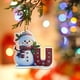 thumbnail image 3 of Adornos navideños con letras 2025, colgante de ciervo navideño, decoración de madera para mesa, adornos personalizados, 3 of 4