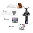 thumbnail image 5 of Forever in My Heart Birthstone Personalized Double Cross Urn Pendant Cremation Jewelry for Ashes Cross Ashes Keepsake, 5 of 7