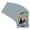 Metallic Silver, variant on Metallic Silver Picture Frame Mat for 28x40 Frames - Oval Opening for 24x36 Photos - 25 Mats