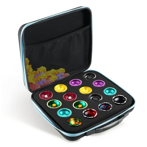 Yoyo Ball Storage Bag Wear Resistance Lightweight Portable Multiple Compartment Yoyo Carry Bag for Participating in Competition