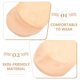 thumbnail image 3 of LOLIPPYY 1Par Calcetines Tobilleros Ultrafinos Transpirable Antideslizantes Para Beige, 3 of 6