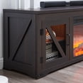thumbnail image 4 of LivingEssentialsCorp. 62" Ashton TV Console Stand Entertainment Center with 23" Pre-Installed Electric Fireplace, 4 of 12