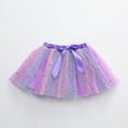 thumbnail image 6 of LYHaoo Girls Star Tutu Skirt With Rainbow Sequin Trim And Mesh Layer For Dance Performance Party Play Dress Up Girls Cute Skirt,Sizes 2-4 Years, 6 of 6