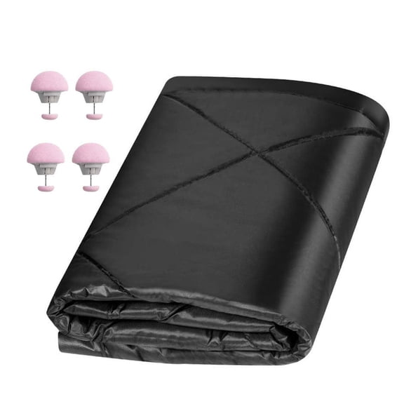 Magnetic Fireplaces Screen for Heat Loss Indoor Fireplaces Covers Draft Stopper Vent Covers