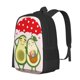 thumbnail image 1 of Fotbe Avocado Lovers Wearing Umbrella Mochila para Hombre y Mujer - Tela Oxford 600D Resistente - Mochila Impermeable de Gran Capacidad para Escuela, Viajes y Senderismo, 1 of 6