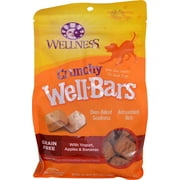 Wellness Wellbars Crunchy Bite Size Snack For Dogs Yogurt Apples Bananas -- 20 Oz
