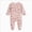 C122-Pink, variant on 9-12 Months Newborn Preemie Baby Bodysuit Boy Girl Climbing Suit Baby Boys Girls Cotton Jumpsuit Footed Long Sleeve Button Bodysuit Orange Rompers Baby Gift
