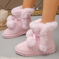 thumbnail image 3 of SACFOF Women's Mid-calf Winter Snow Boots Lightweight Warm Faux Fur Lining Pull on Comfortable Outdoor Booties Shoes for Women, 3 of 7