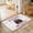 Purple, Lime Green, Black, Lavender, variant on Round Rugs 3Ft, Halloween Round Area Rug Washable Indoor Throw Carpet, Pumpkins Spooky Spiders Candy Polka Dot Small Non Slip Circle Rug for Bedroom Living Room Home Decor Aesthetic
