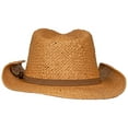 thumbnail image 3 of Budweiser 817726 Straw Cowboy Hat with Brown Band, 3 of 3