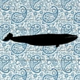 thumbnail image 3 of Kimberly, Allen 20x20 Black Modern Framed Museum Art Print Titled - Whale Tail 3, 3 of 5
