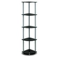 Furinno 99811 TurnNTube 5Tier Corner Display Rack Multipurpose