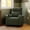 Cozy Olive Boucle, variant on DaVinci Atlas Swivel Recliner