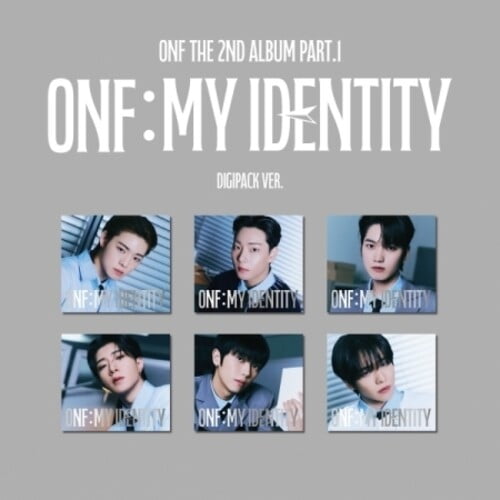 Onf - Onf:My Identity - Digipack Album - incl. 16pg Photobook, 2 Photocards, Mini Folded Poster   Sticker Set - Music & Performance - CD