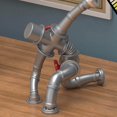 thumbnail image 1 of pitrice Creative Steampunk Decoration Robot Statue statue Resin Robot Ornament for Tabletop Cabinet Living Room, 1 of 9