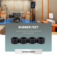 thumbnail image 2 of Rubber Feet Foot Mount Vibration Pads Set of 4, 2 of 5
