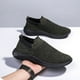 thumbnail image 4 of Mocasines casuales para hombres Zapatos planos transpirables acolchados para uso diario (39) Negro JShteea Para Estrenar, 4 of 8