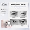 thumbnail image 4 of Crema de ojos de masaje eléctrico Ycz para ojeras antiarrugas, 4 of 9