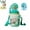 Green+, variant on Arsey Whale Fountain Tumbler With Handle Two Lids 24 Oz Water Bottle, Cute Sippy Cup For Kids Teens Adults, Pink Unicorn