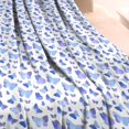 thumbnail image 3 of Light Blue Butterfly Purple Pattern Blanket,Comfortable Soft Flannel Throw Blanket,All Season,Warm Lightweight Blankets for Sofa Bed Couch Living Room Chair,40"x50", 3 of 4