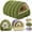 Green, variant on Warmth Cozy Comfort Plush Pet Cave, 2-in-1 Cozy Monster Cat Bed with Removable Cushion, Warm Nest Sleeping Bed Puppy House for Indoor Cats Small Dogs, Foldable Burrow Dog Sleeping Bag(Beige,L)