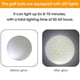 thumbnail image 4 of Naiovety 2 piezas de pelotas de Golf iluminadas de goma portátiles reutilizables luminosas de Color sólido ejercicio nocturno suministros de accesorios Golf No.1 Naiovety OD010664-01, 4 of 6