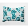 thumbnail image 2 of E by Design Pineapple Leaves Indoor/Outdoor Lumbar Throw Pillow, 2 of 4