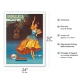 thumbnail image 2 of Andalusia (Andalucia) - Enjoy Under It’s Spell - Iberia Air Lines of Spain - Vintage Airline Travel Poster c.1959 - Bamboo Fine Art 290gsm Paper Print (Unframed) 24x32in, 2 of 4