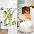 thumbnail image 7 of Lemon and Leaves Cotton Face Towels Absorbent Hand Towel Soft Bathroom Towel for Kitchen Hotel Decoration, 7 of 7