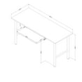 thumbnail image 3 of South Shore Ezra, Contemporary Desk,  Brown, 3 of 9