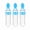 Blue, variant on 3 Pack Silicone Baby Food Dispensing Spoon Feeder 3oz - Infant Squeeze Cereal Feeder, Baby Fresh Food Feeder, Feed Bottle for Puree, Solid Baby Food, BPA Free, Babies (White)
