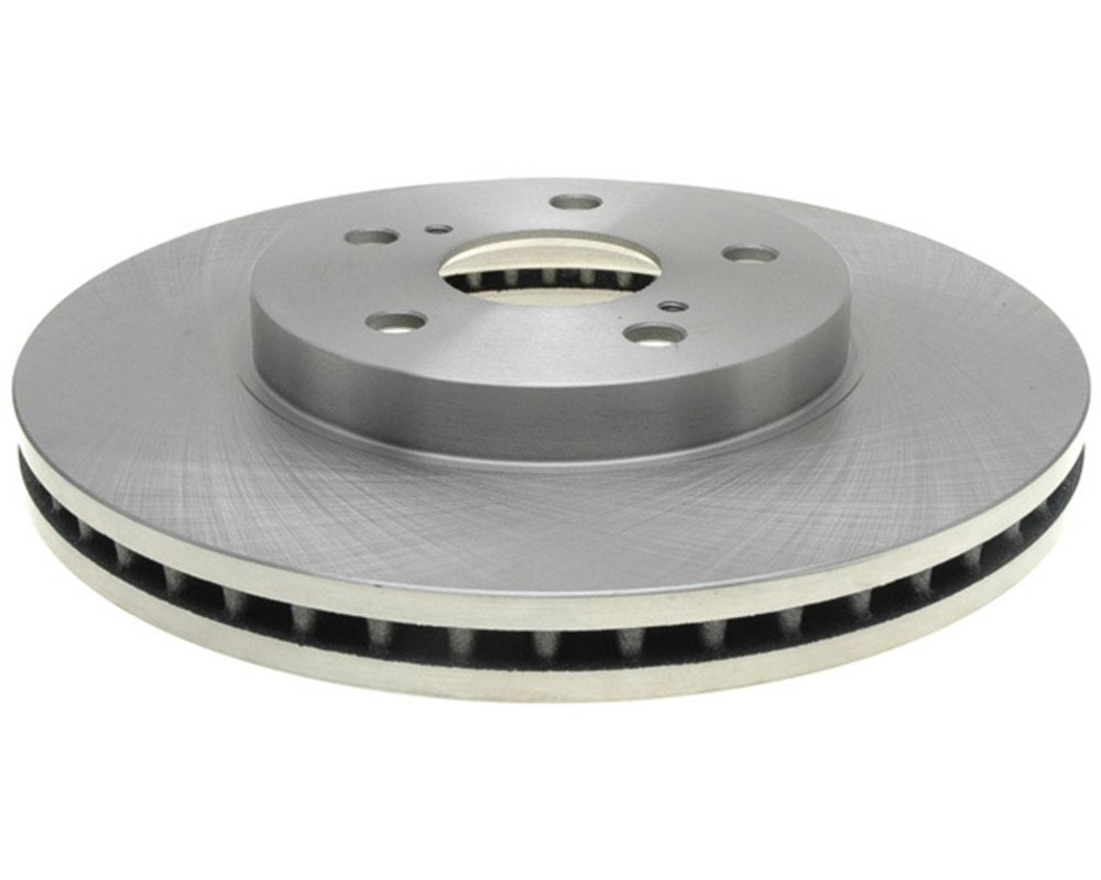 Photo 1 of AC Delco 18A1485A Brake Disc, Stock Replacement, Front Driver Or Passenger Side; ACDelco Silver 18A1485A Front Disc Brake Rotor