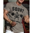 thumbnail image 2 of Gymish Squat Below Parallel Workout Shirt – Funny Gym T-Shirt for Men, Motivational Lifting Tee, Men’s Athletic Workout Apparel, 2 of 5