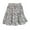 White, variant on Teissuly Women Summer Casual Bohe High Waist Ruffled Floral Print Beach Short Skirt